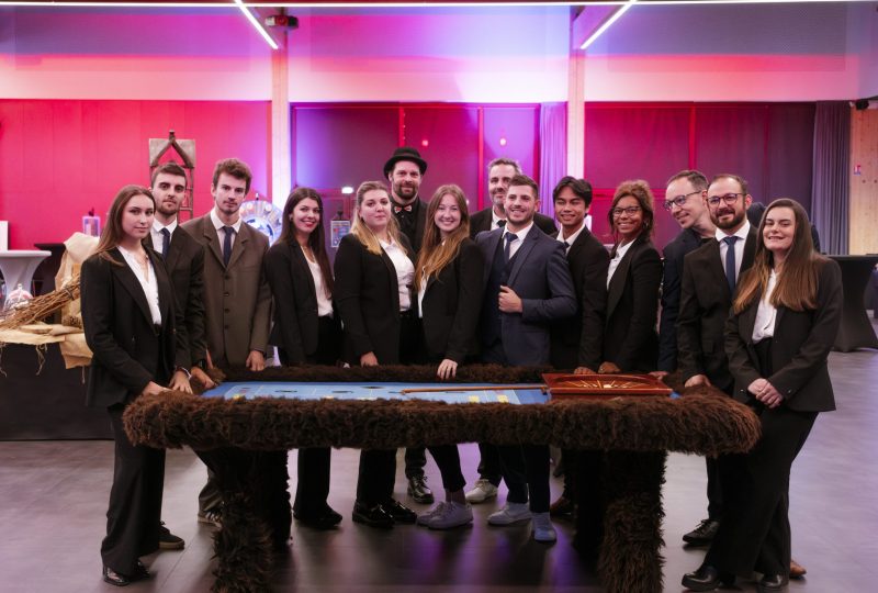 équpe de magicien à paris